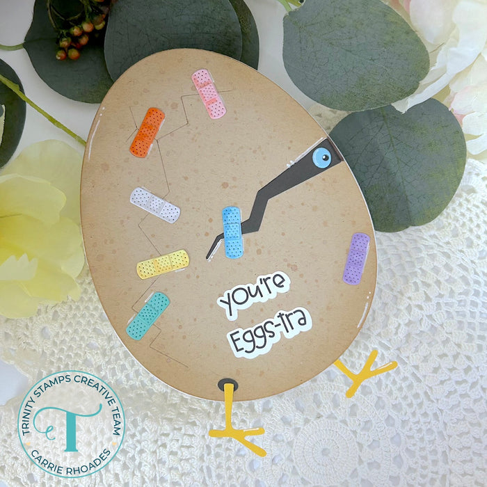 Egg-Shaped Card Die Set