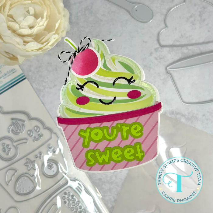 Fro-Yo Friends Die Set - Carrie Rhoades Collection