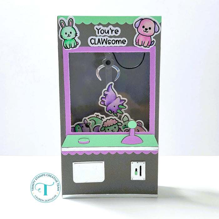 A-2 Window Box Card Die Set