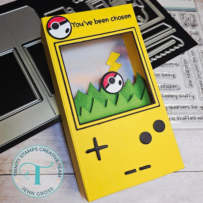 A-2 Window Box Card Die Set