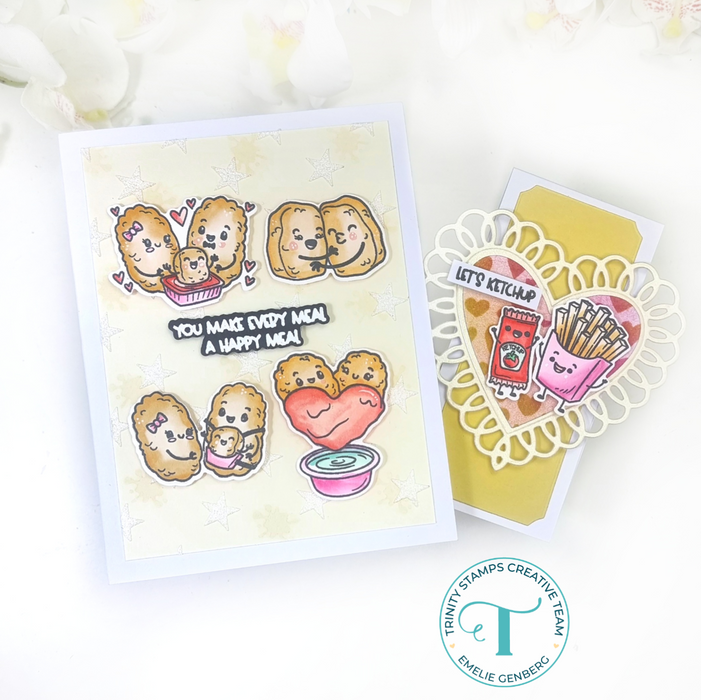 Nugs & Kisses 4x8 Stamp Set
