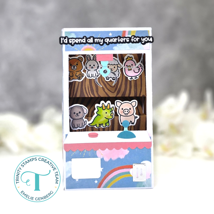 A-2 Window Box Card Die Set