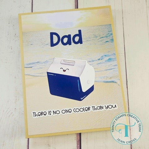 Cooler Sentiments 3x4 Stamp Set