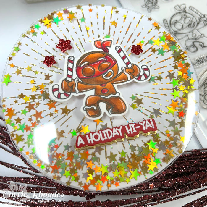 4.25" Circle - Flat Acetate Shaker Pouches