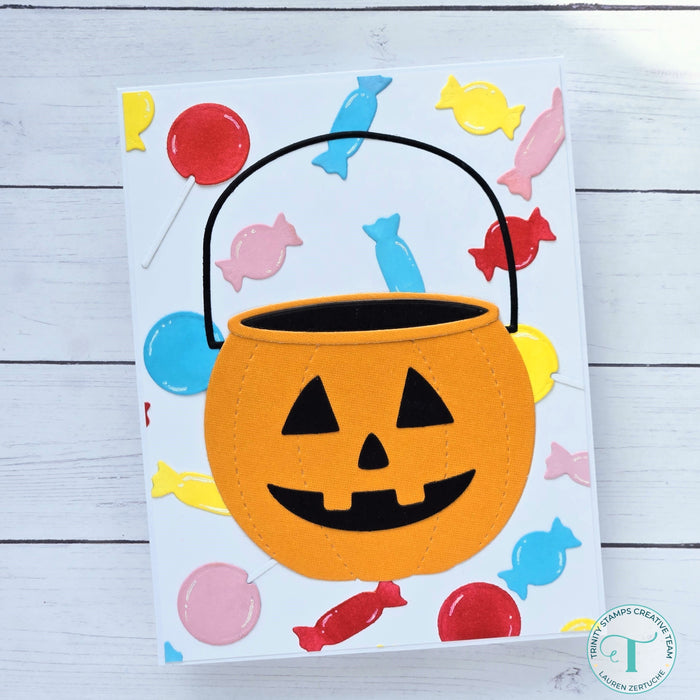 Pumpkin Candy Bucket Die Set