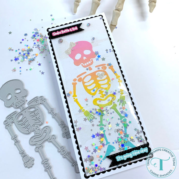 Slimline Layer 8"x 3" - Flat Acetate Shaker Pouches