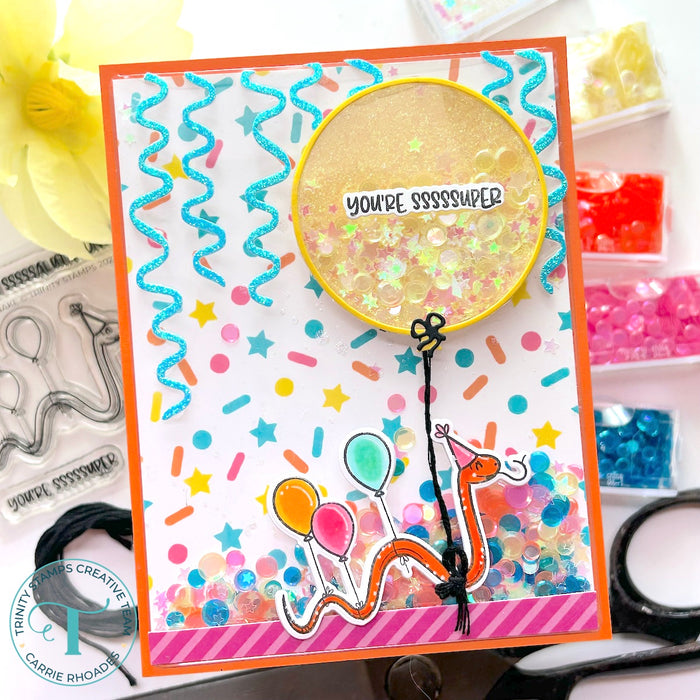 2.25" Circle - Flat Acetate Shaker Pouches