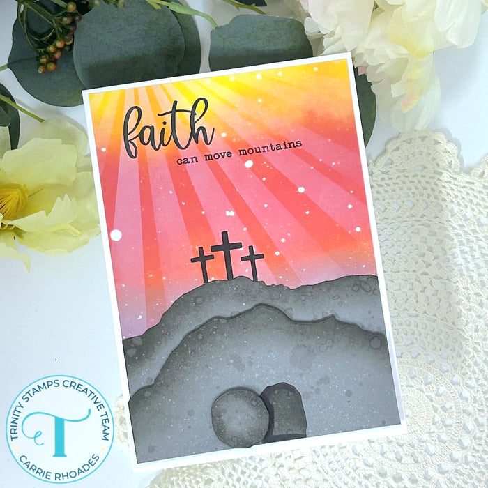 Simply Sentimental - Faith 4x8 Stamp Set