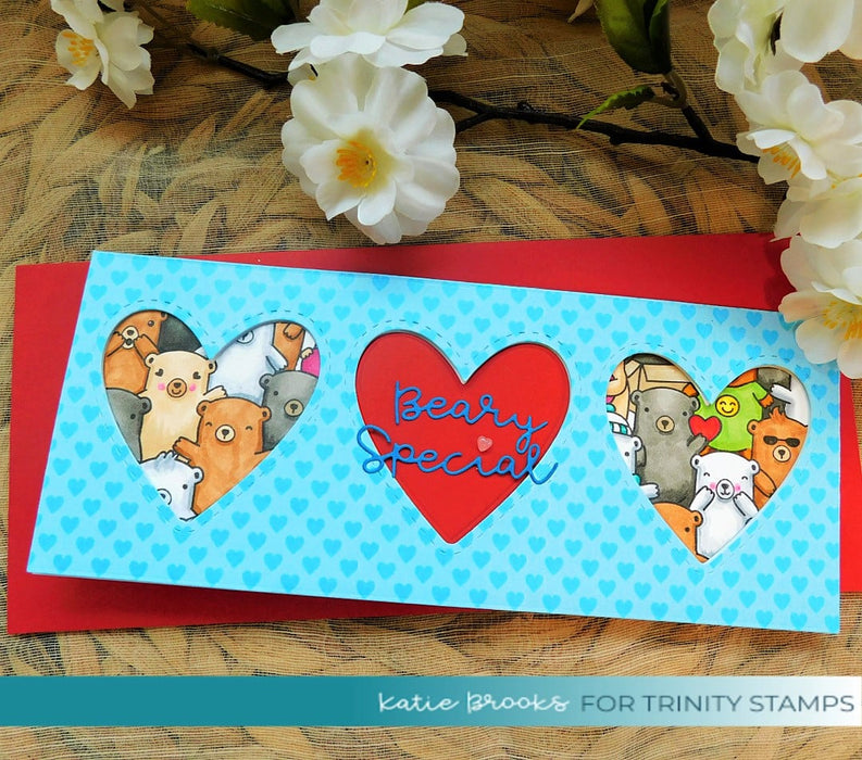 Trinity Stamps Slimline Paper Pad - All Heart