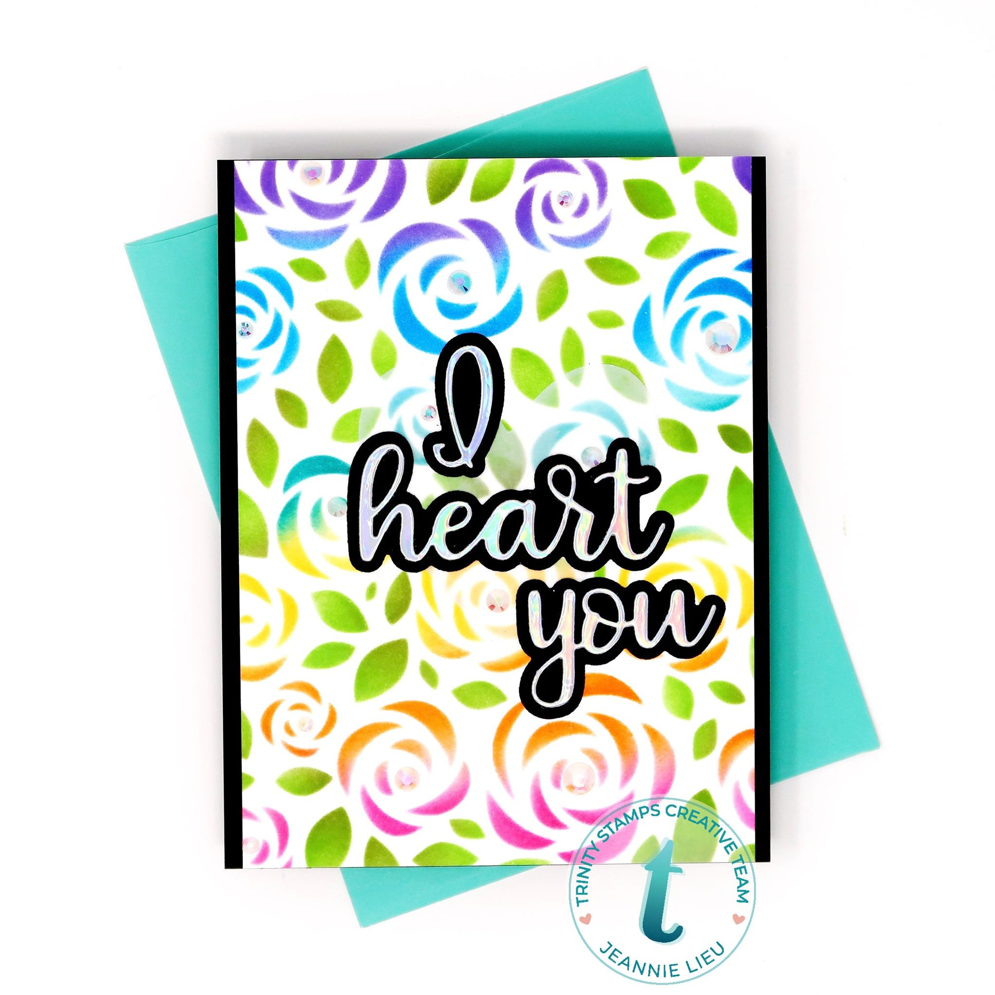 Scripty Heart Die Set– Trinity Stamps