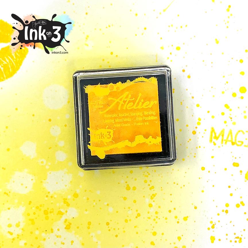 Inkon3 Mini Atelier Ink Cube - Bee Sting Yellow– Trinity Stamps