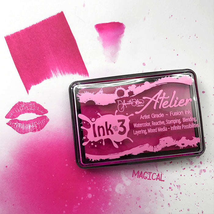InkOn3 - Sweet Petunia Pink ~ Artist Grade Fusion Ink Pad