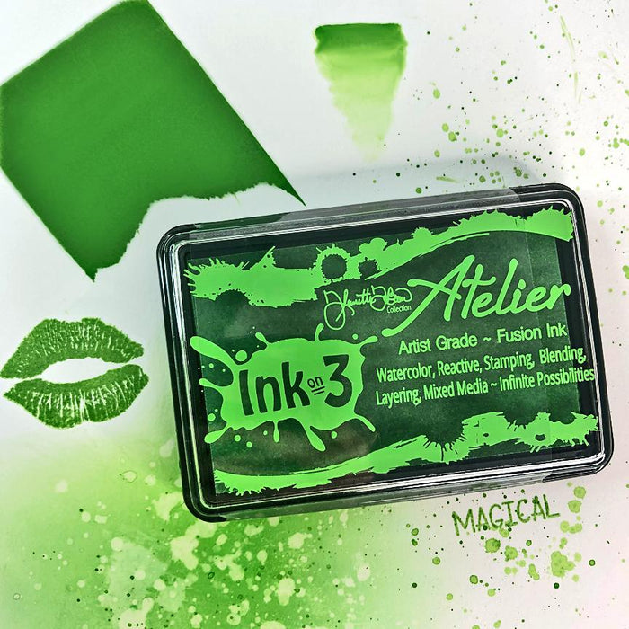 InkOn3 - Atelier Goddess Green ~ Artist Grade Fusion Ink Pad