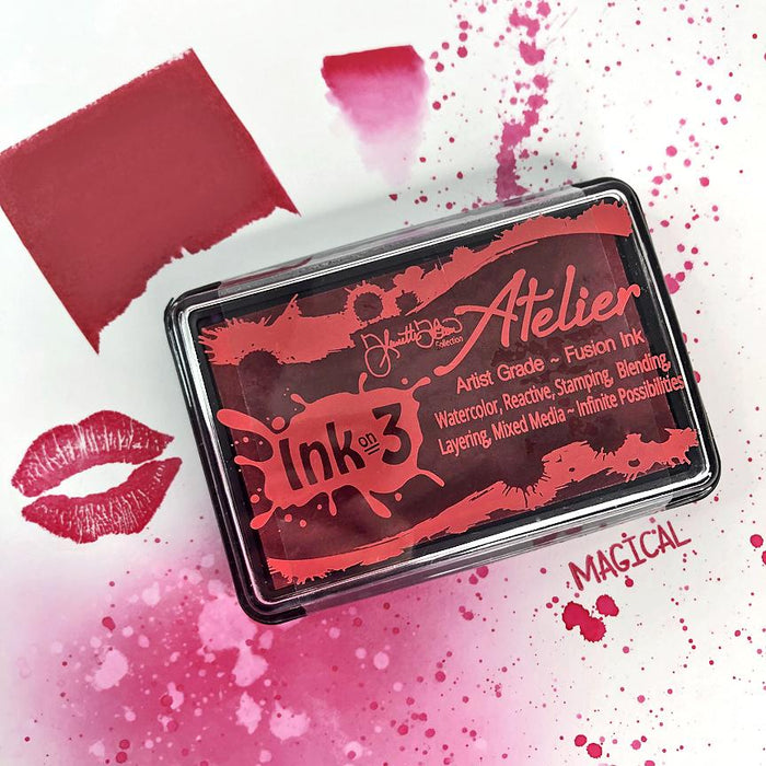 InkOn3 - Atelier Marilyn Red ~ Artist Grade Fusion Ink Pad