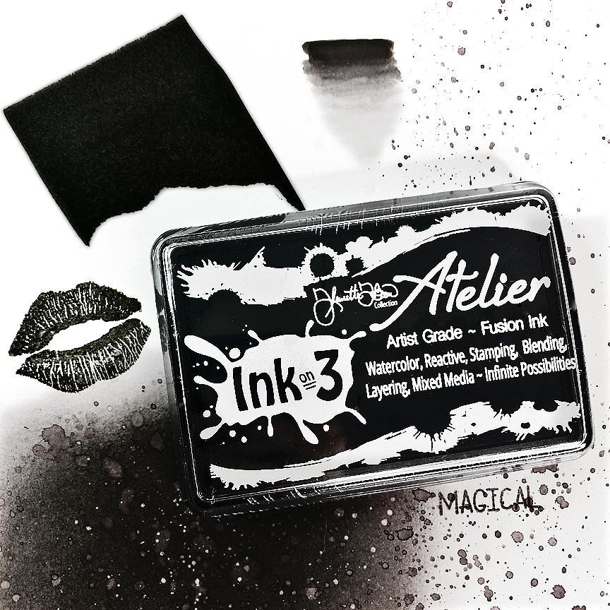 InkOn3 - Atelier Paint It Black ~ Artist Grade Fusion Ink Pad– Trinity  Stamps