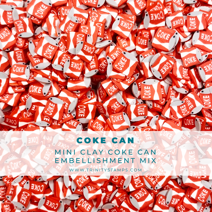 Coke Can Embellishment Mix