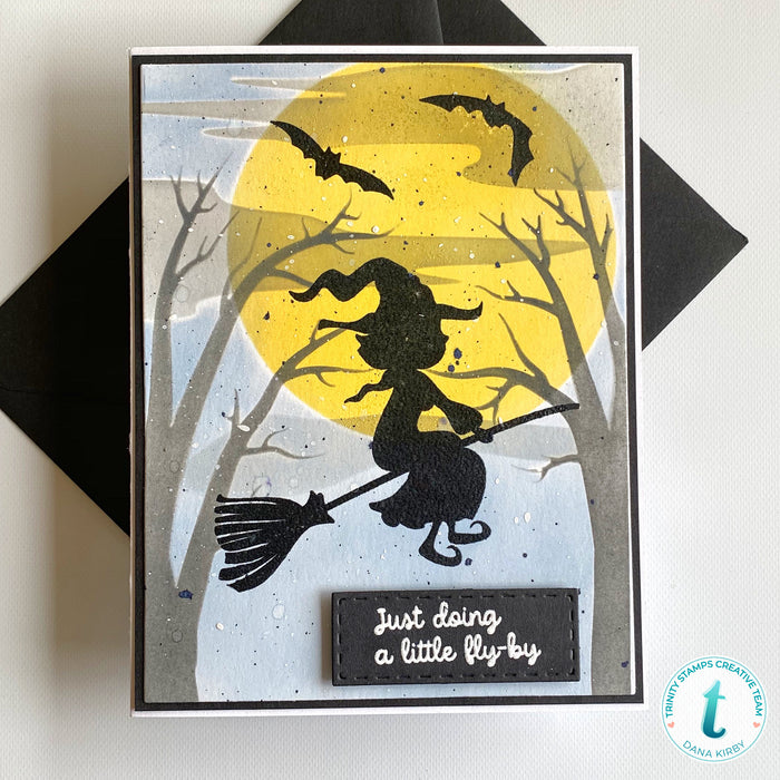 Fly24 Stamp Fly-By 3x4 Stamp Set– Trinity Stamps