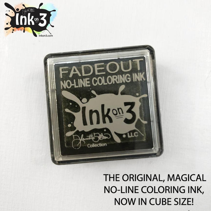 Inkon3 Mini Ink Cube -Fadeout No Line coloring Detail Ink