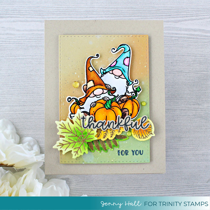 Thankful For You 3x4 Stamp Set