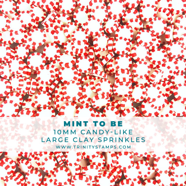 Mint to Be- 10mm Candy-like Clay Sprinkles Mix