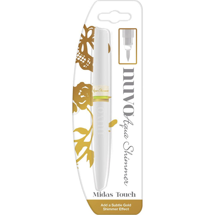 Nuvo Shimmer Brush Pen - Midas Touch