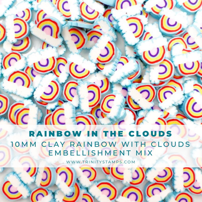 Rainbow In The Clouds Embellishment Mix