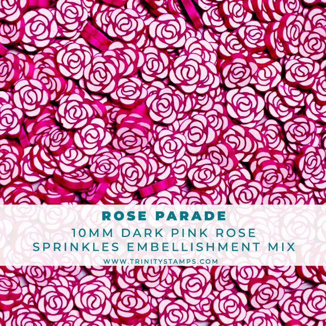 Rose Parade - Clay Flower Sprinkles Embellishment Mix