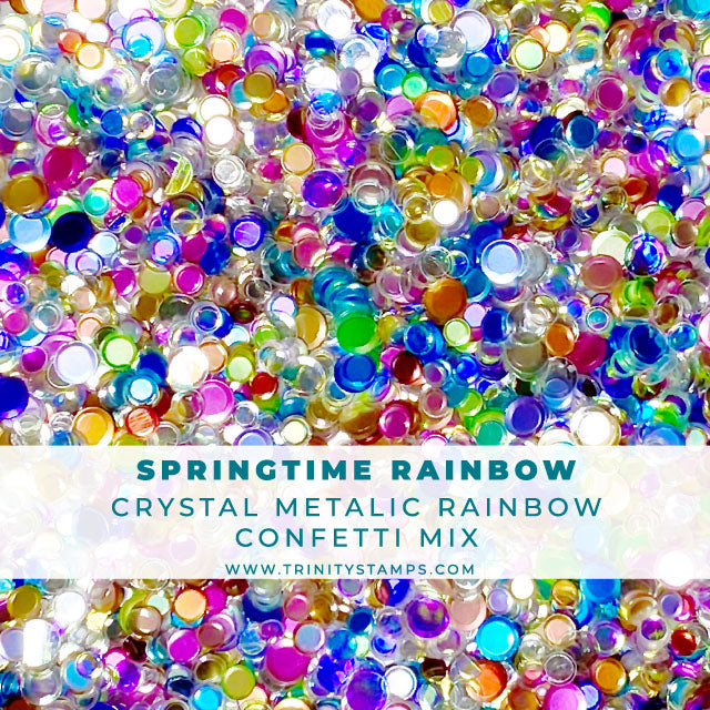 Springtime Rainbow - Confetti Embellishment Mix
