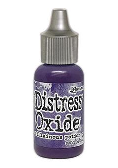 Tim Holtz Distress® Oxide® Ink Pad Re-Inker Villainous Potion 0.5oz