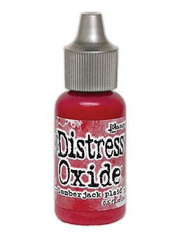 Tim Holtz Distress® Oxide® Ink Pad Re-Inker Lumberjack Plaid 0.5oz