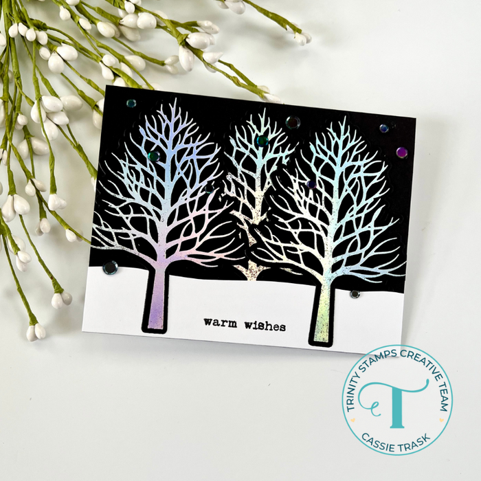 Winter Tree - Cut & Foil die set