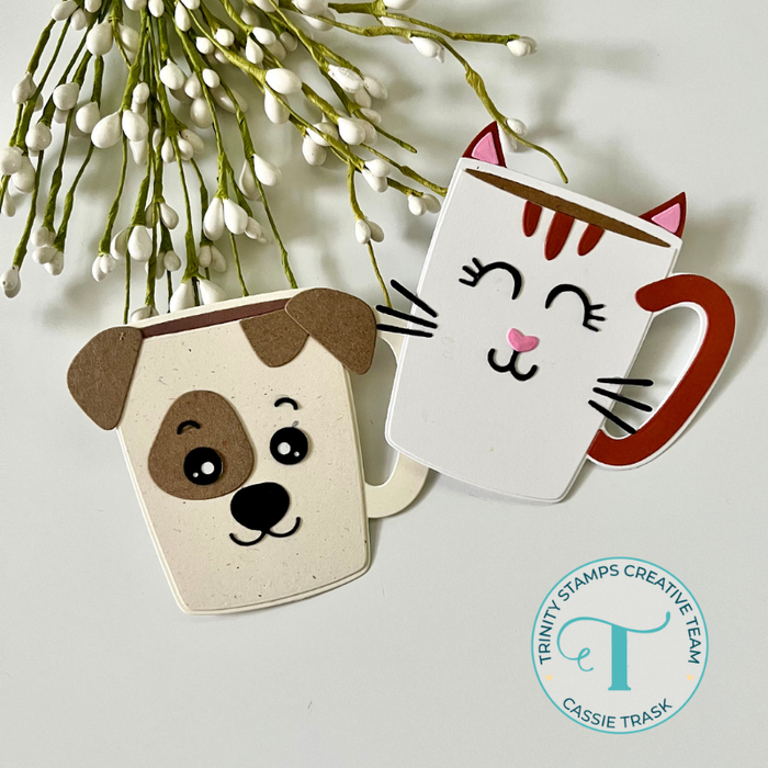 Cat & Dog Layered Mug Add-on Die Set