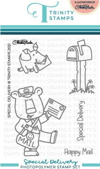 Special Delivery 3x4 Stamp Set