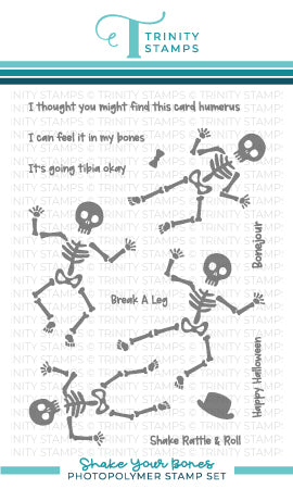 Shake Your Bones 4x6 Stamp Set