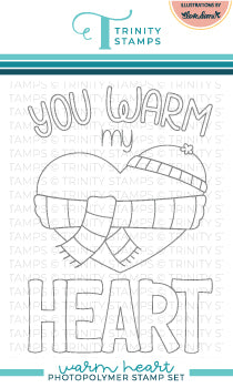 Warm Heart 3x4 Stamp