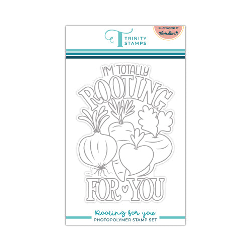Rooting For You 3x4 Stamp Set