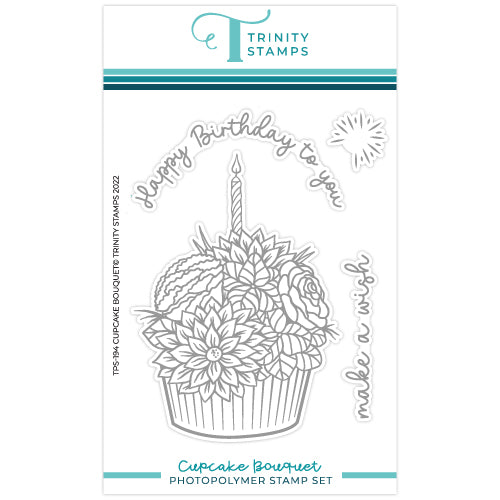 Cupcake Bouquet 4x6 Stamp Set