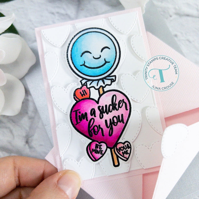 Sucker For You 3x4 Stamp Set