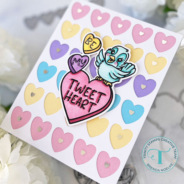 Tweet Heart 3x4 Stamp Set