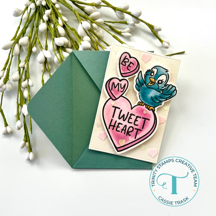 Tweet Heart 3x4 Stamp Set– Trinity Stamps