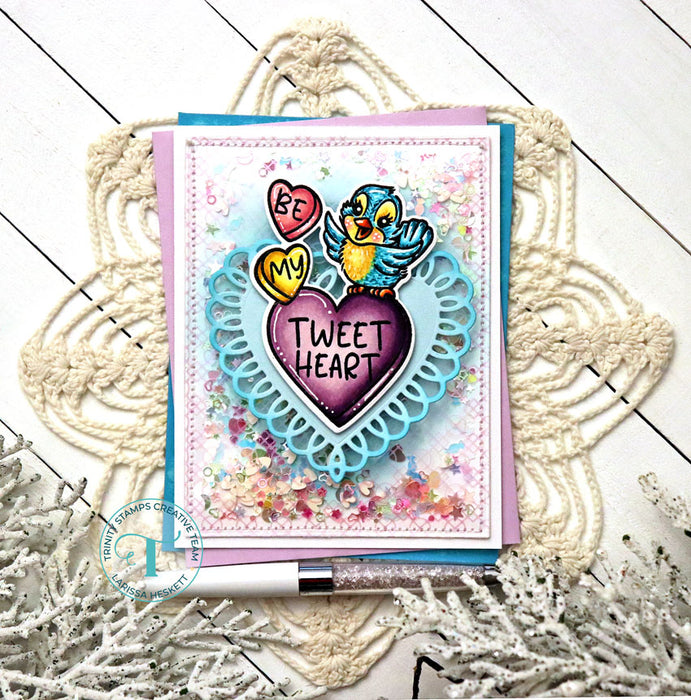 Tweet Heart 3x4 Stamp Set– Trinity Stamps