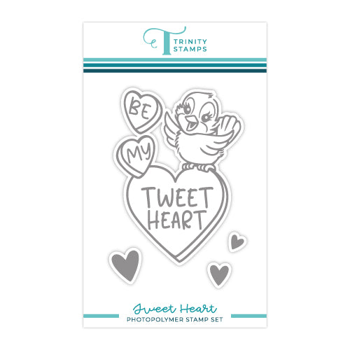 Tweet Heart 3x4 Stamp Set– Trinity Stamps