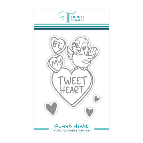 Tweet Heart 3x4 Stamp Set