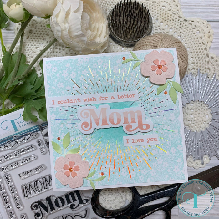 Simply Sentimental - Mom 4x8 Stamp Set