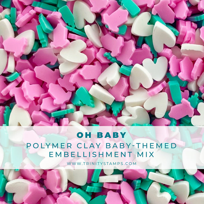 Oh Baby! Clay Embellishment Mix