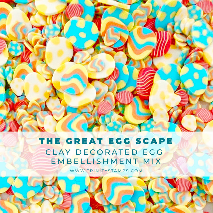 The Great EGGscape Clay Egg Embellishment Mix