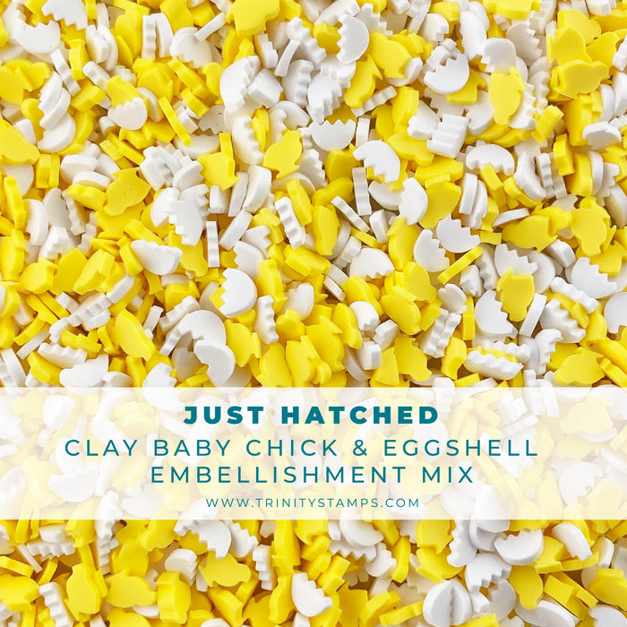 Just Hatched Clay Embellishment Mix