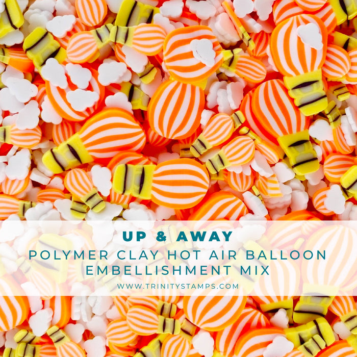 Up and Away Clay Embellishment Mix