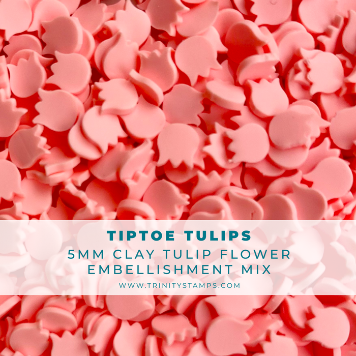 Tiptoe Tulips Embellishment Mix