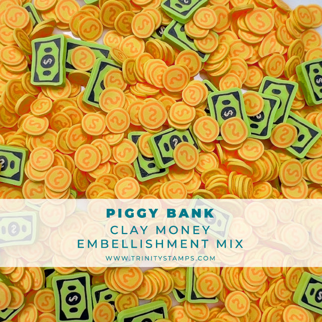 Piggy Bank Embellishment Mix